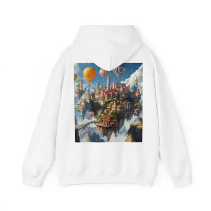 Fantasy Floating City Hot Air Balloons