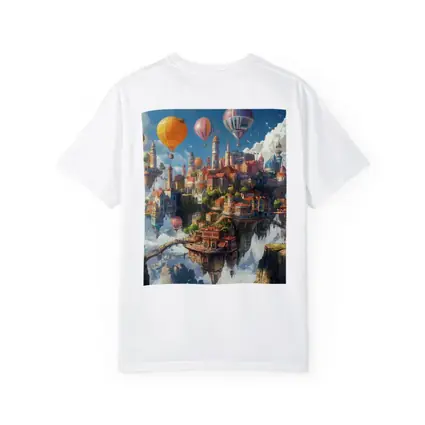 Fantasy Floating City Hot Air Balloons