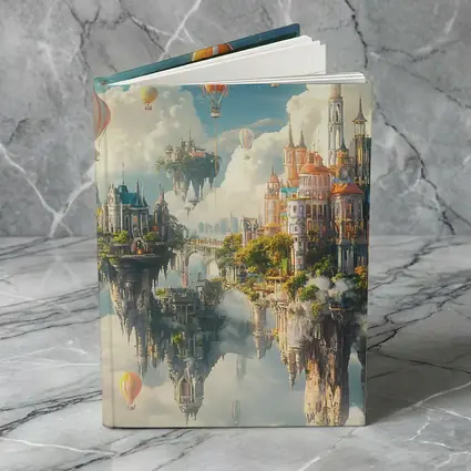 Fantasy Floating Castle Islands Hot Air Balloons