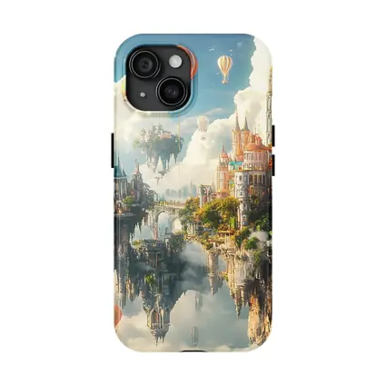Fantasy Floating Castle Islands Hot Air Balloons