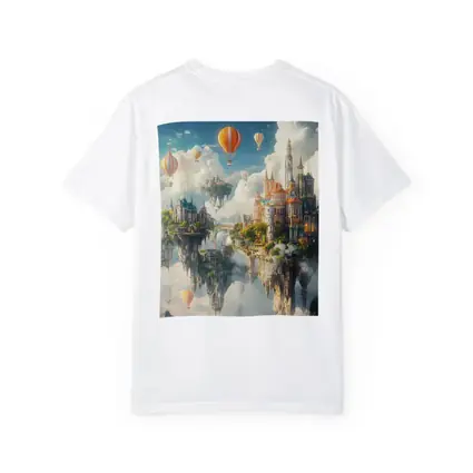 Fantasy Floating Castle Islands Hot Air Balloons