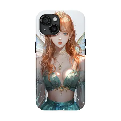 Anime Fairy Girl Iridescent Wings Fantasy Art