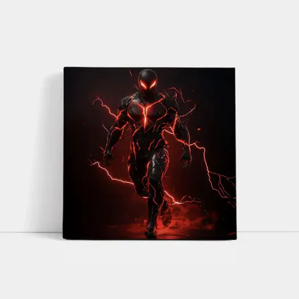 Dark Armored Hero Red Lightning Storm