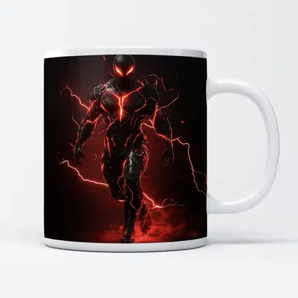 Dark Armored Hero Red Lightning Storm