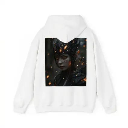 Dark Elf Warrior Forest Fire Fantasy Art