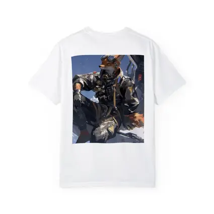 Anime Fox Pilot Gear Sky Background