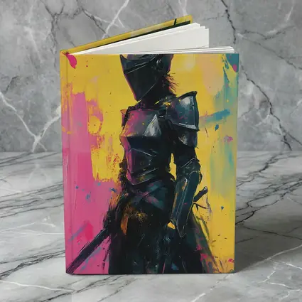 Dark Knight Armor Pop Art Paint Background