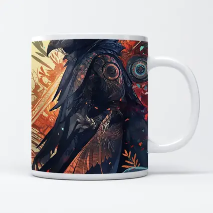 Plague Doctor Dark Fantasy Ornate Background