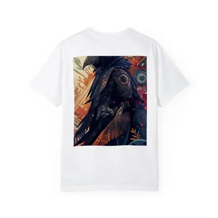 Plague Doctor Dark Fantasy Ornate Background