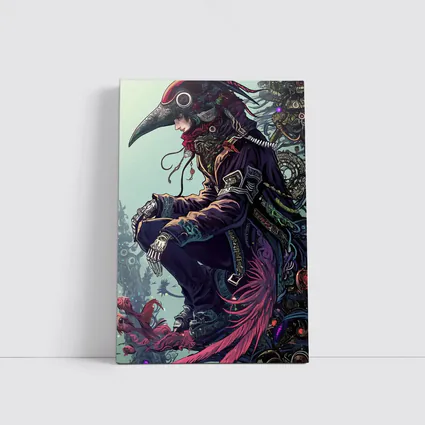 Plague Doctor Steampunk Fantasy Dark Art