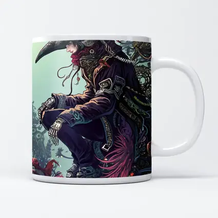 Plague Doctor Steampunk Fantasy Dark Art