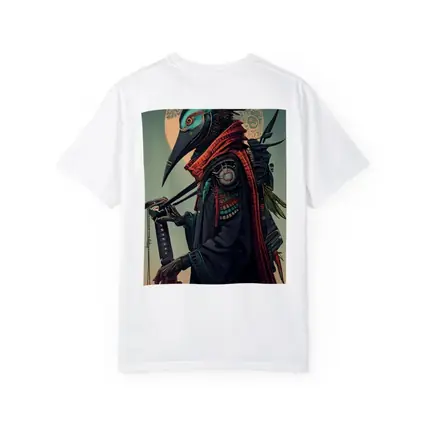 Samurai Crow Warrior Dark Fantasy Art