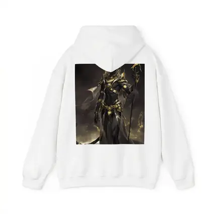Anubis God Dark Fantasy Gold Armor