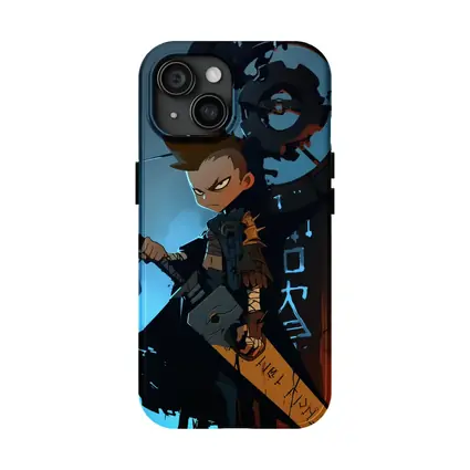 Anime Warrior Boy Dark Fantasy Art