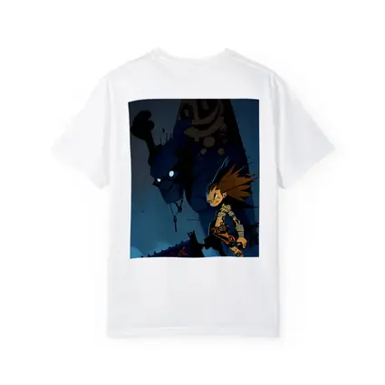Anime Boy Dark Monster Night Scene