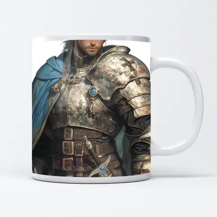 Armored Knight Warrior Anime Fantasy Art