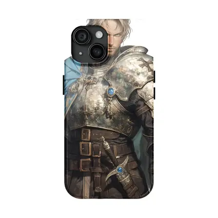 Armored Knight Warrior Anime Fantasy Art