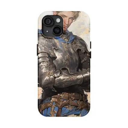 Knight Warrior Blue Cape Fantasy Art