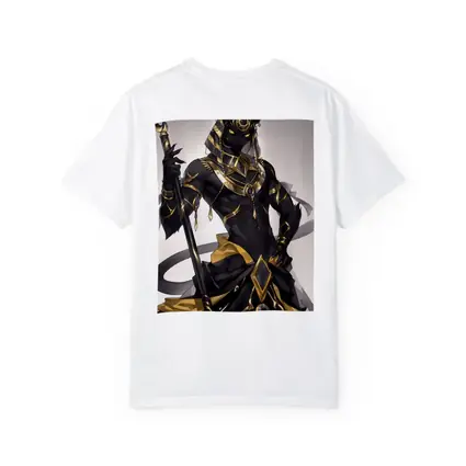 Anime Egyptian Cat God Black Gold