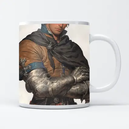 Medieval Knight Warrior Fantasy Art Portrait
