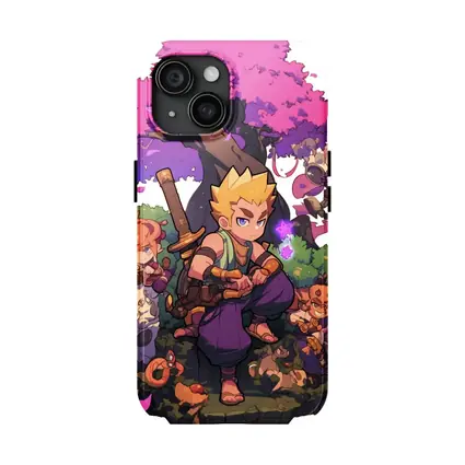 Anime Warrior Boy Fantasy Forest Adventure