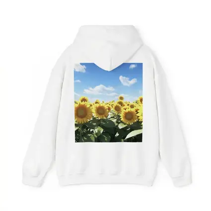 Sunflower Field Under Bright Blue Sky