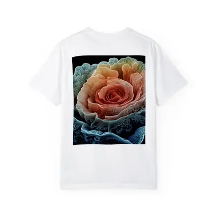 Rose Macro Bloom Black Background Art
