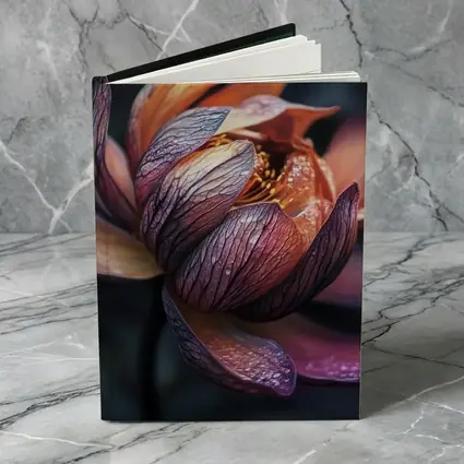 Dark Lotus Flower Close Up Dark Background