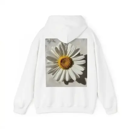 White Daisy Flower On Marble Surface