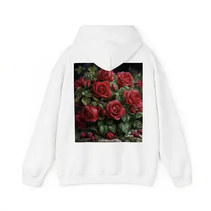 Red Roses Bouquet Dark Moody Oil Painting