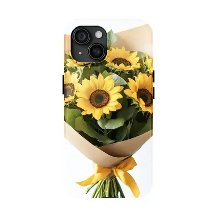 Sunflower Bouquet Wrapped in Kraft Paper