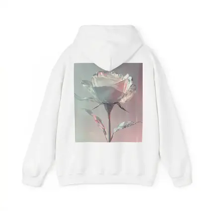 Crystal Glass Rose Soft Pink Pastel Background
