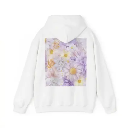 Soft Pastel Daisies Roses Floral Pattern