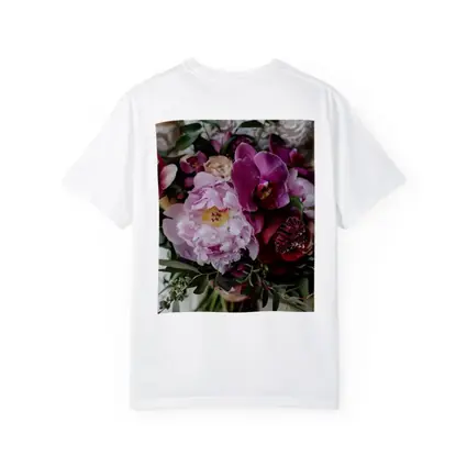 Pink Peony Purple Orchid Wedding Bouquet