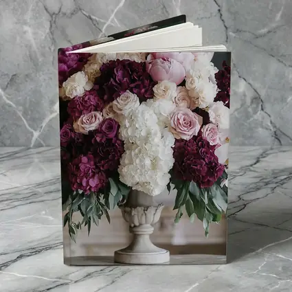 Peonies Hydrangea Roses Orchids Elegant Arrangement