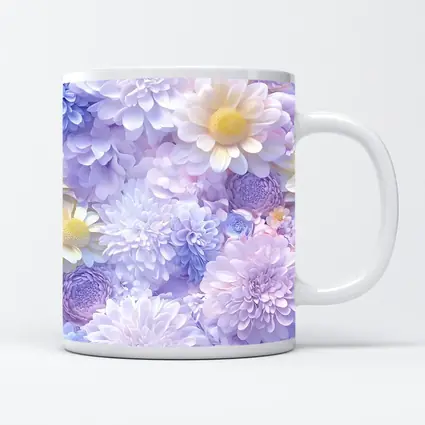 Pastel Purple Daisy Chrysanthemum Floral Mix