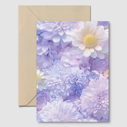 Pastel Purple Daisy Chrysanthemum Floral Mix