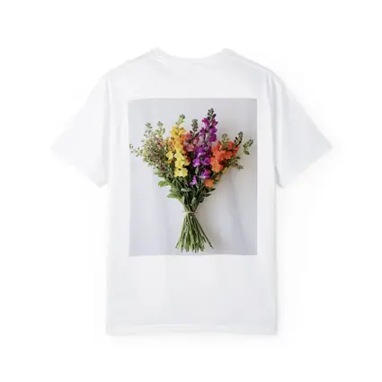 Snapdragon Wildflower Bouquet White Background
