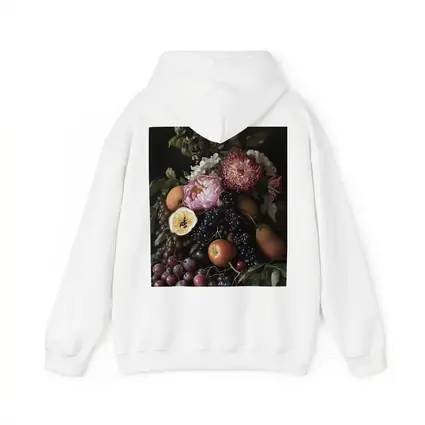 Dark Floral Still Life Fruit Botanical Art