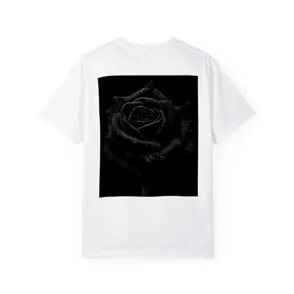 Black Rose Dark Moody Floral Photography