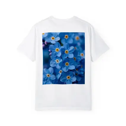 Forget Me Not Blue Flowers Close Up