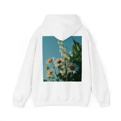 Daisies And Lily Of The Valley Blue Sky