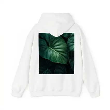 Dark Green Tropical Elephant Ear Leaves
