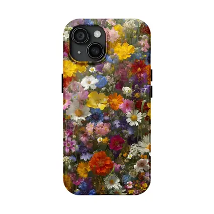 Colorful Wildflower Mix Dense Floral Arrangement