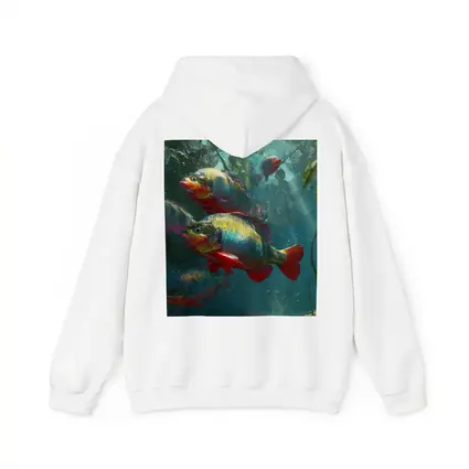 Colorful Piranha Fish Underwater River Scene