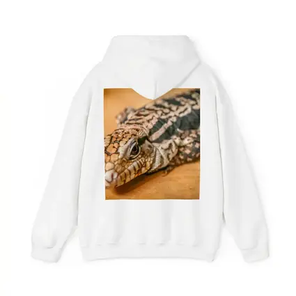 Argentine Black White Tegu Lizard Wood