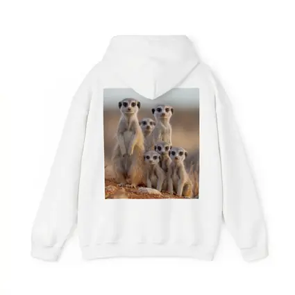 Meerkat Family Group Desert Sandy Landscape