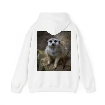 Meerkat Portrait Rocky Natural Habitat Background