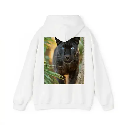 Black Panther Blue Eyes Jungle Forest
