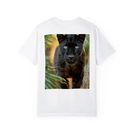 Black Panther Blue Eyes Jungle Forest